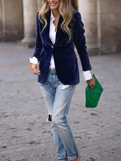 Sorelle™ Velvet Blazer