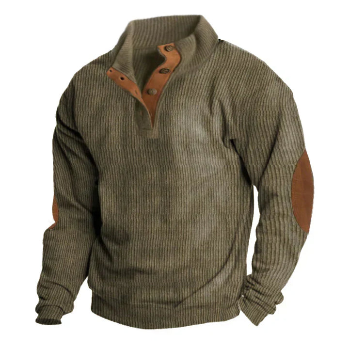 Ferdinand™ Ribbed Button Pullover