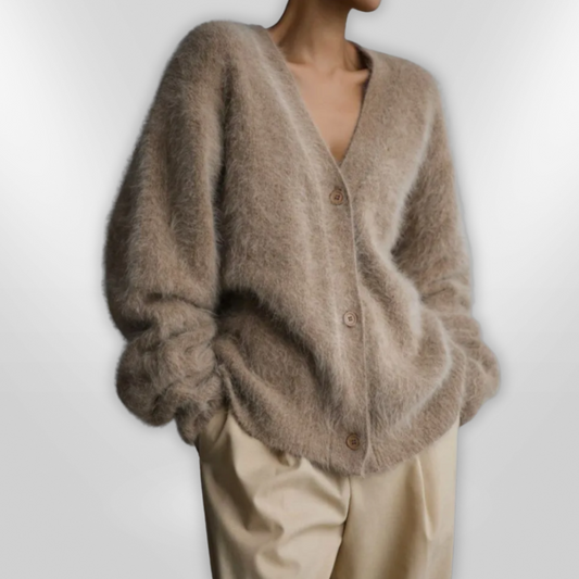 LARA - Fuzzy Cardigan