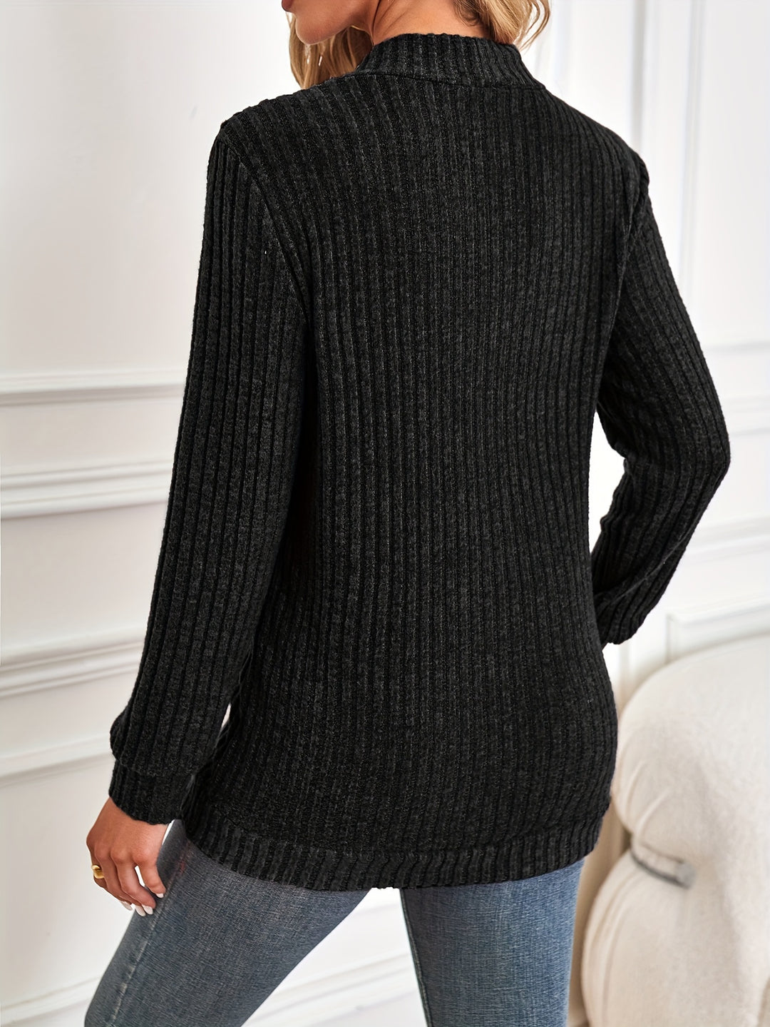 Lena™  Cozy Open-Front Cardigan