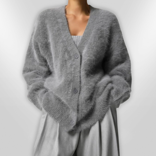 LARA - Fuzzy Cardigan