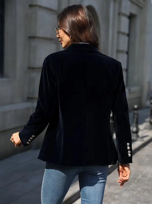 Isabella™ | Elegant velvet blazer
