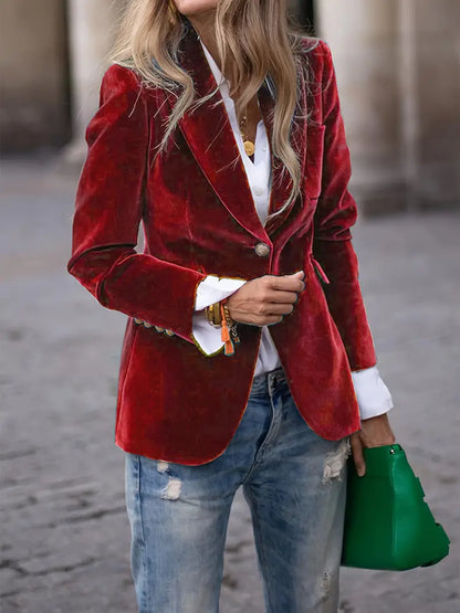 Sorelle™ Velvet Blazer