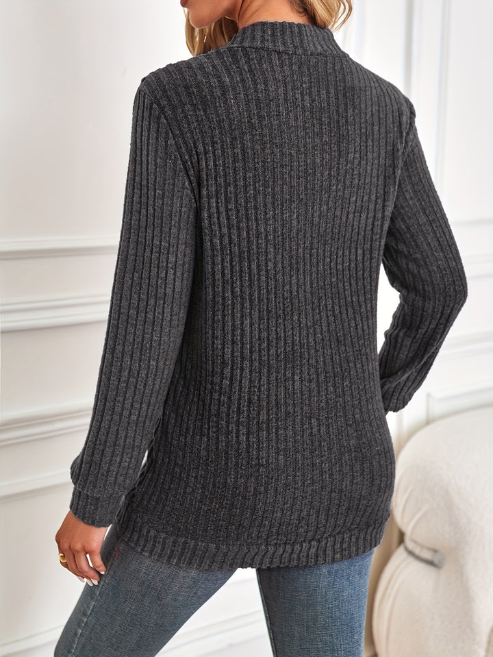 Lena™  Cozy Open-Front Cardigan