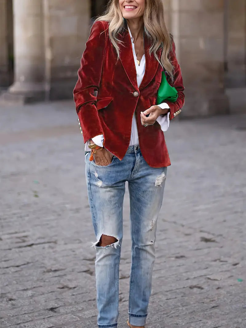Sorelle™ Velvet Blazer