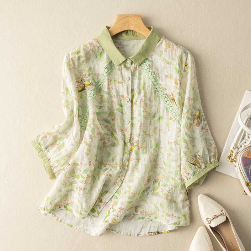 NICKI LINEN SHIRT