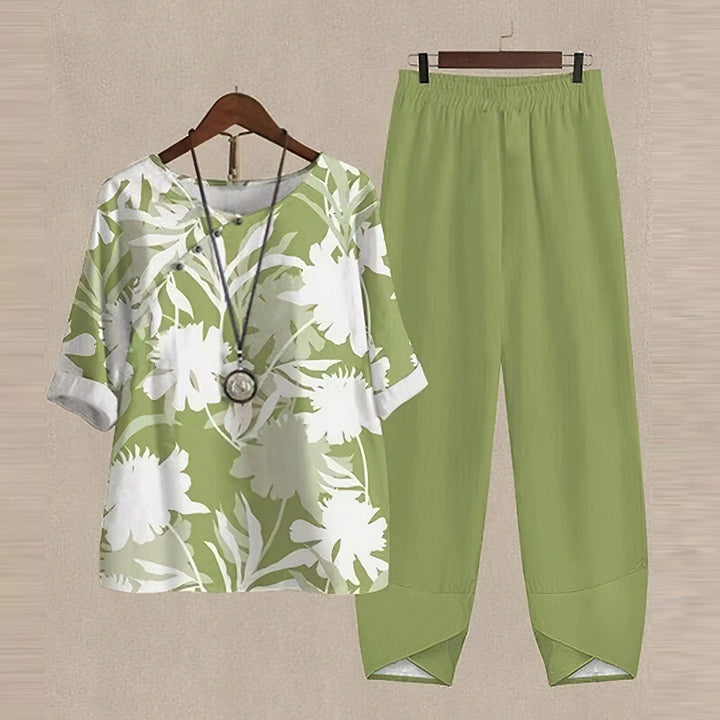 RHEA™ CHIC SHIRT AND PANT SET