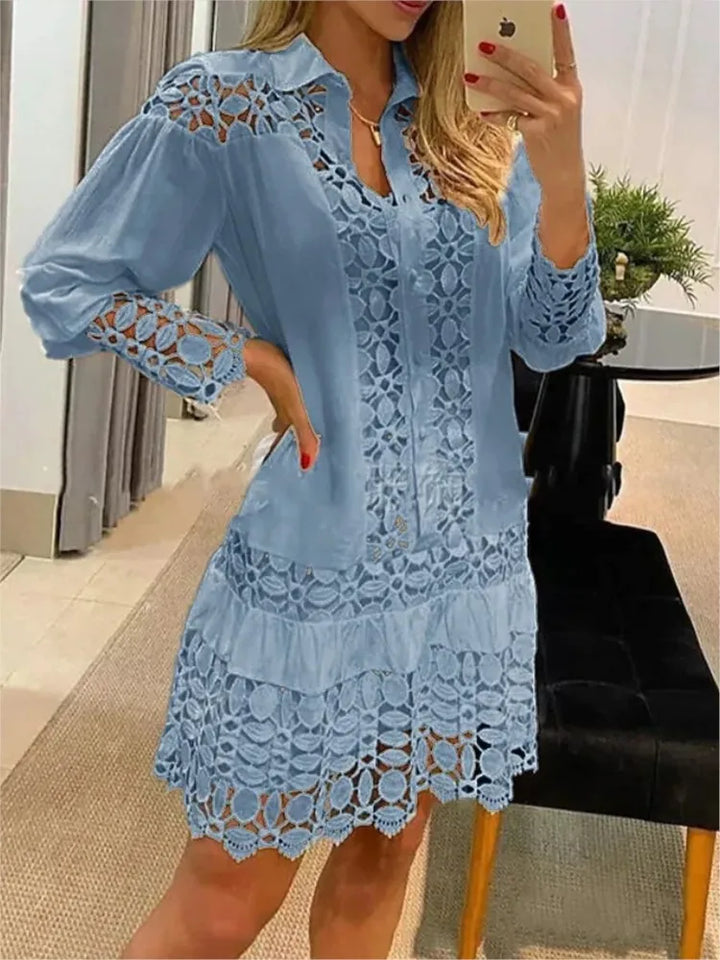 Elena™ Lace Elegance Dress