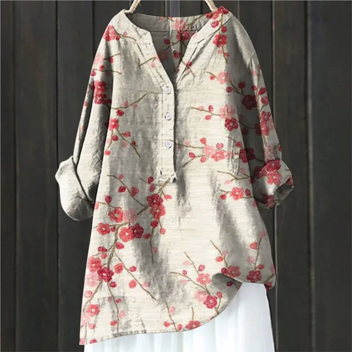 Matilda - Casual Floral Blouse