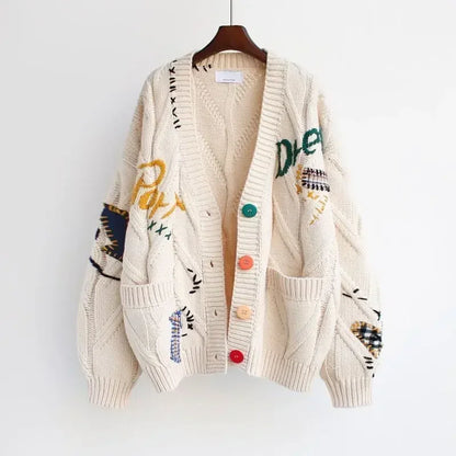 Matilda™ - Embroidered Knitted Cardigan
