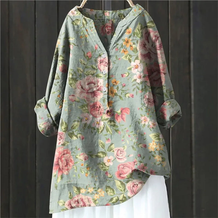 Matilda - Casual Floral Blouse