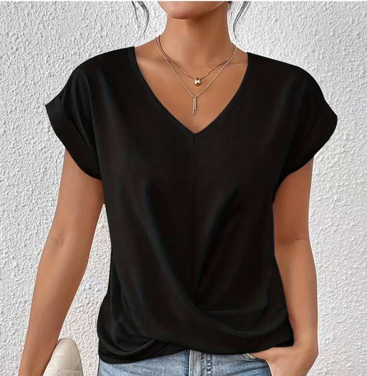 Lila™ THE Perfect V-Neck Top