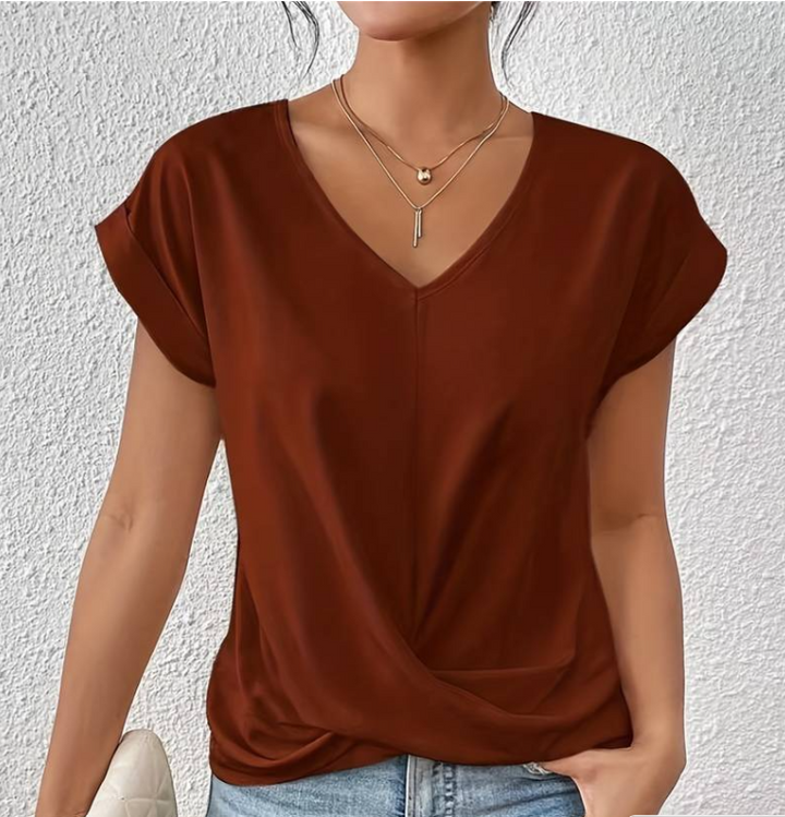 Lila™ THE Perfect V-Neck Top