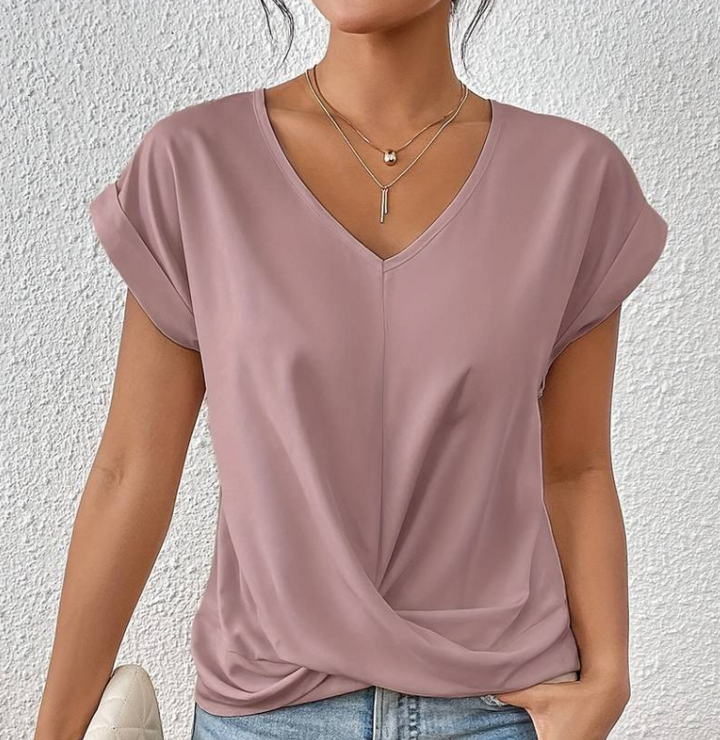 Lila™ THE Perfect V-Neck Top