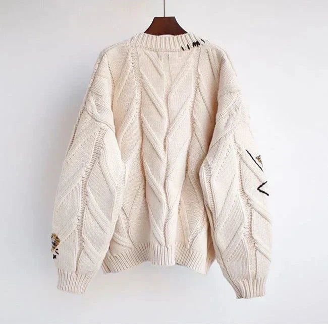 Matilda™ - Embroidered Knitted Cardigan