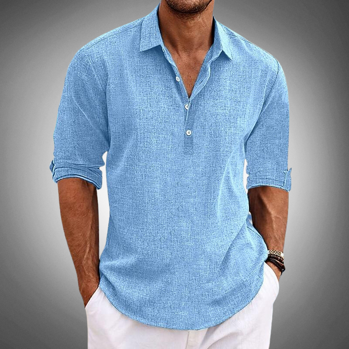 Giancarlo™ | Classic Linen Shirt