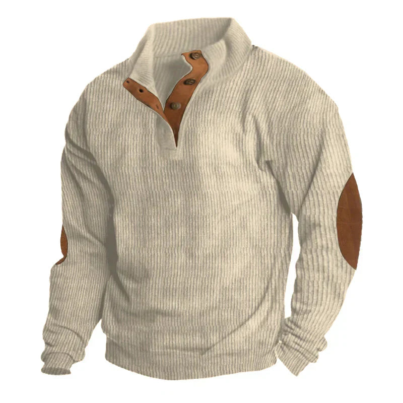 Ferdinand™ Ribbed Button Pullover