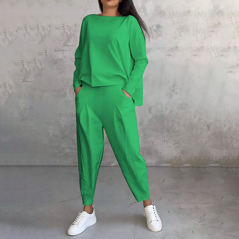 JOLENE™ | LONG SLEEVE AND PANTS 2-PIECE SET